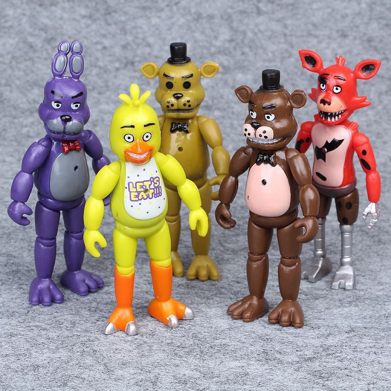 Five Nights At Freddy 's Set 5 Mô Hình Nhân Vật Trong