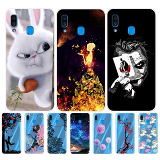 Ốp điện thoại silicon TPU mềm cho Samsung Galaxy A20