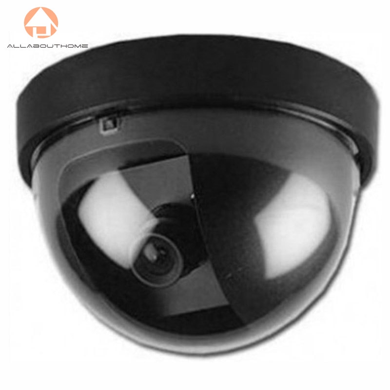 ★ABH★ Simulated Security Camera Fake Dome Dummy Camera with Flash LED Light