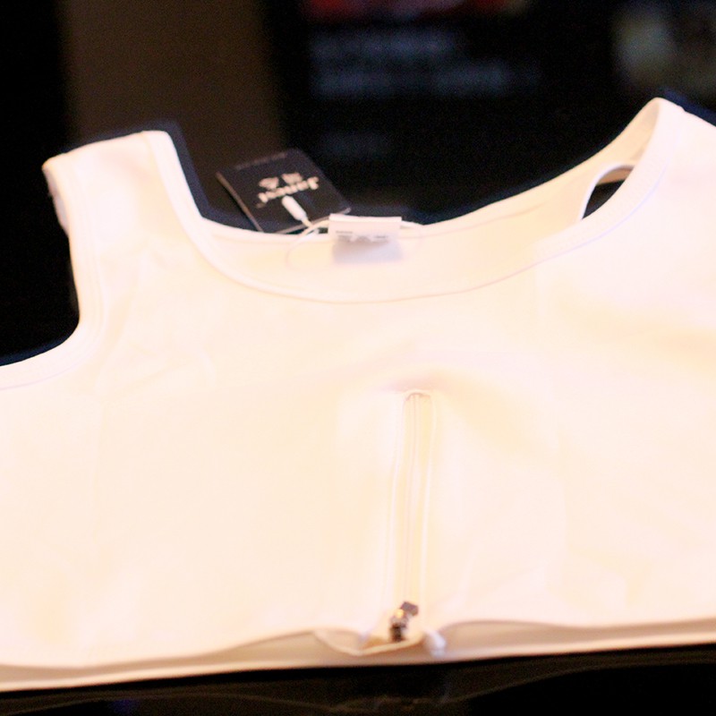 Áo Lót Corset Vải Than Tre Phối Khóa Kéo Thời Trang | BigBuy360 - bigbuy360.vn