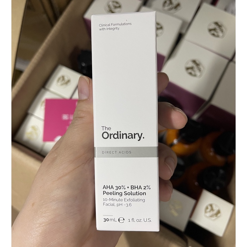 Serum The Ordinary Peeling tẩy tế bào chết hoá học AHA 30 % + BHA 2% Peeling Solution - odinary