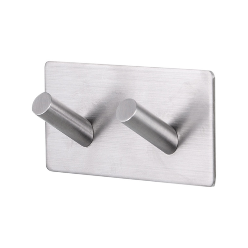 Móc Treo Đồ Bằng Thép Không Gỉ Dán Tường Chịu Được Sức Nặng Không Cần Đục Lỗ Cho Nhà Bếp Nhà Tắm