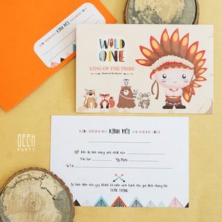 Thiệp sinh nhật chủ đề The Tribe