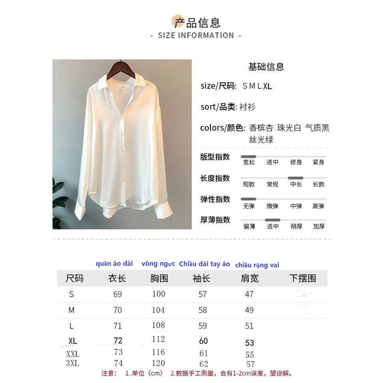 Áo sơ mi tay dài với màu sắc thời trang dành cho nữ