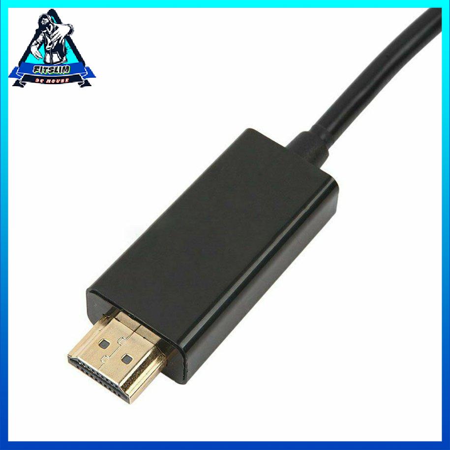 1,8 mét Cổng hiển thị siêu dài 6FT Hiển thị cáp tương thích DP tới HDMI [8/11]
