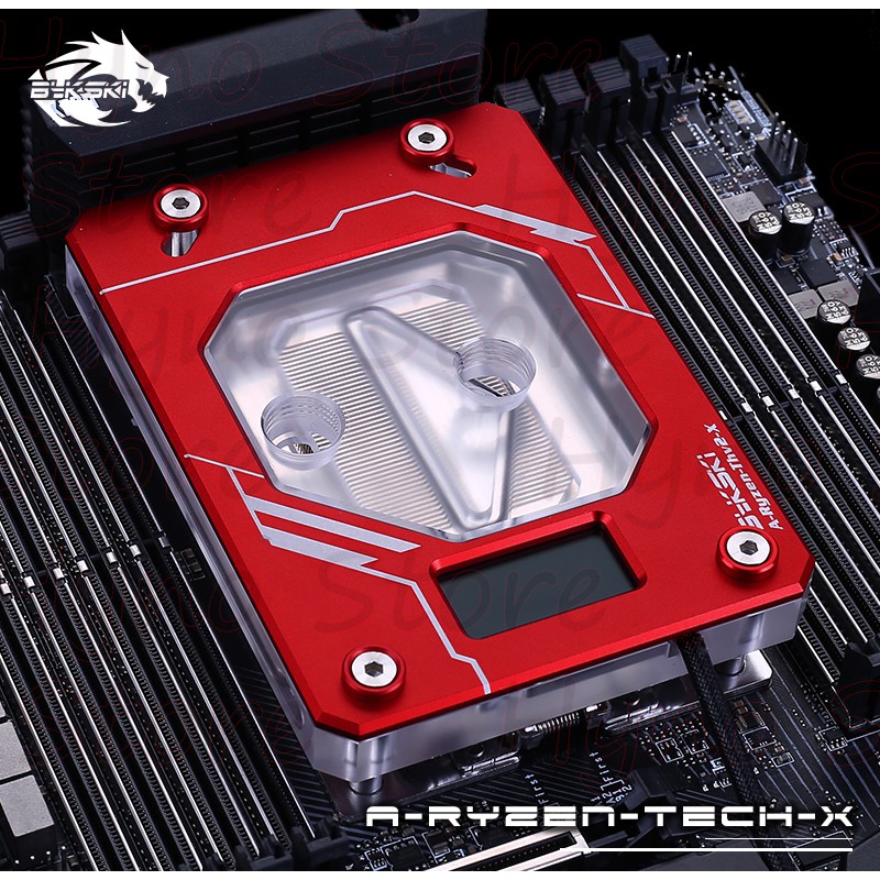 Block CPU AMD Bykski A-RYZEN-TECH-X-v2 Tản nhiệt nước custom - Hyno Store