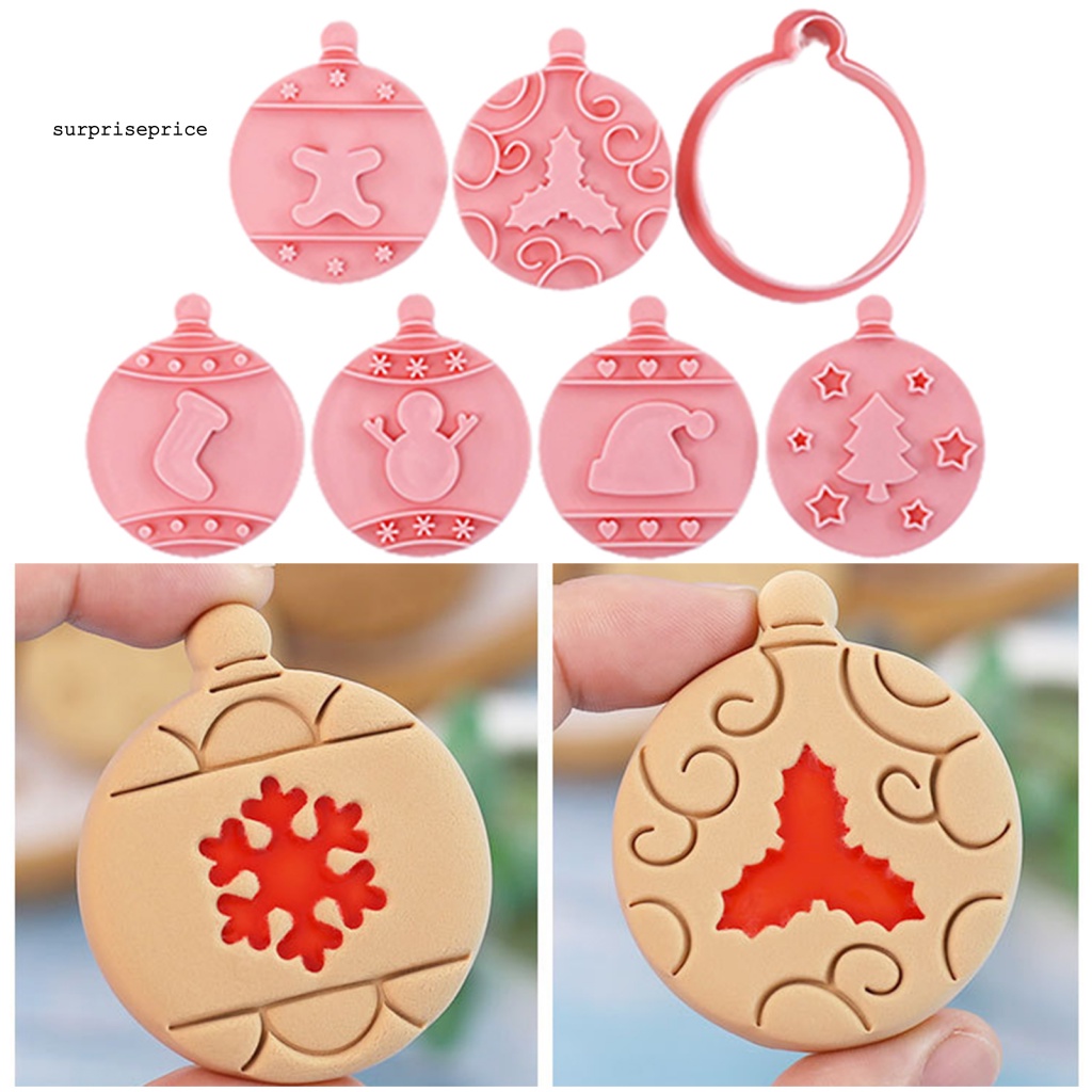 Set 10 Khuôn Làm Bánh Cookie Trang Trí Giáng Sinh