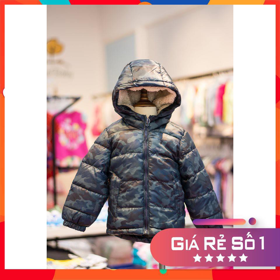 [PHAO XUẤT] Áo phao bé trai trần bông nhẹ bé trai size nhí 9/12 month đến 3/4 years