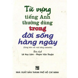 Sách - từ vựng tiếng anh thường dùng trong đời sống hàng ngày