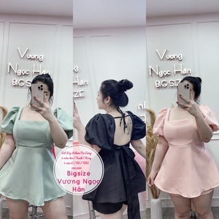 Set xốp pelum nơ lưng bigsize vương ngọc hân
