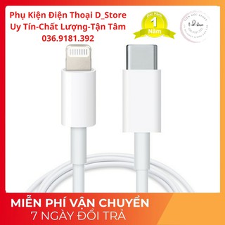 Cáp sạc nhanh iphone usb-c ra lightning 18w.