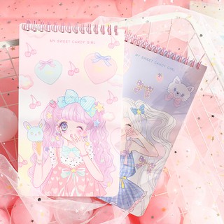 Sổ Lò Xo Cô Gái Cute- S4