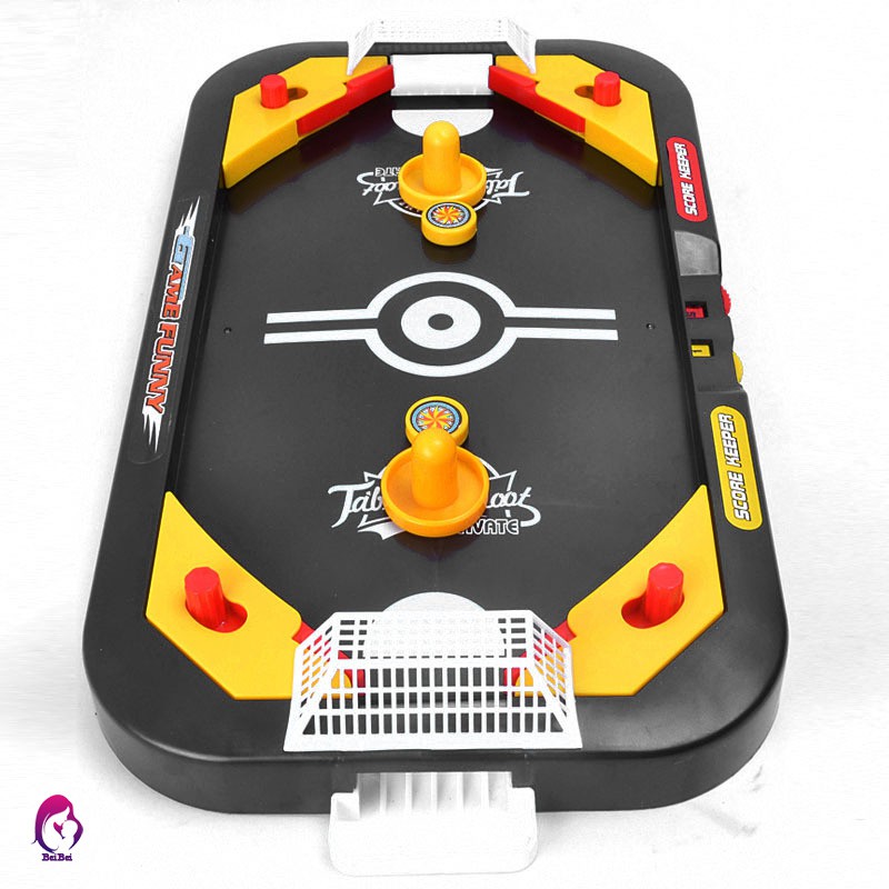 ♦♦ 2 In 1 Mini Hockey Soccer Game Arcade Style Ice Hockey Table Play Family Interactive Sports Kids 