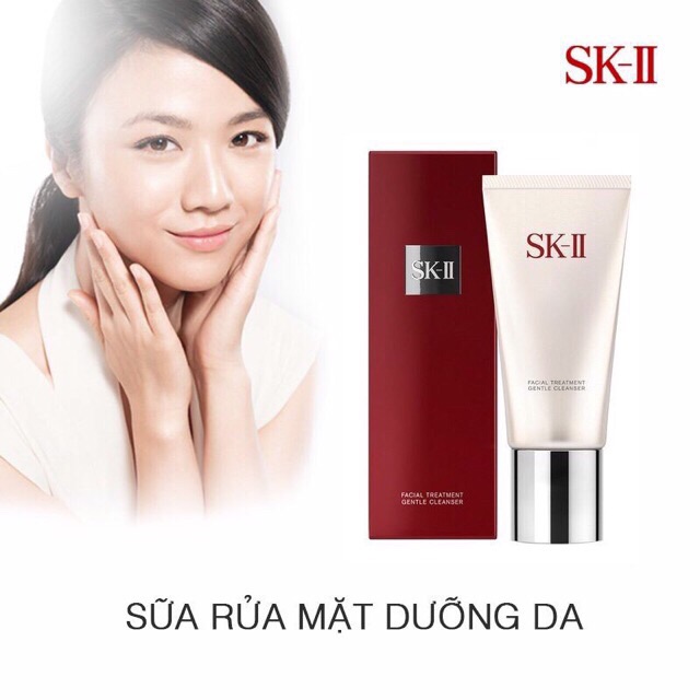 SỮA RỬA MẶT DƯỠNG DA SKII