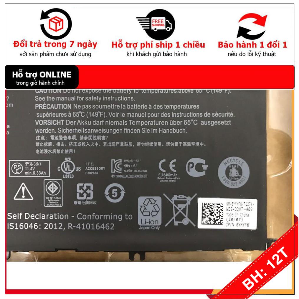 BH 12TH 💖 Pin(Original) Dell Inspiron 15 7000 7566 7567 7557 7559 (357F9) Battery