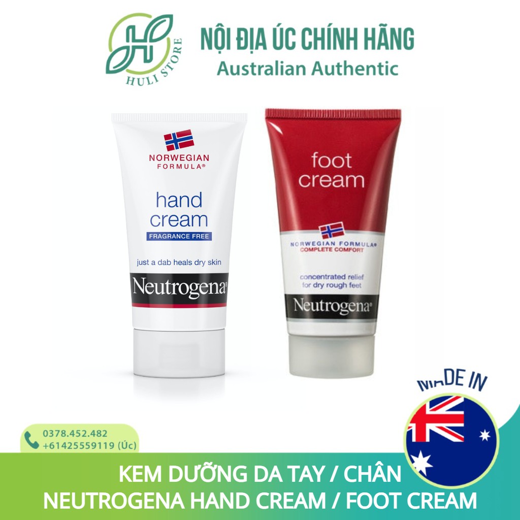 Kem dưỡng da tay / da chân Neutrogena Hand Cream/ Foot Cream 56g