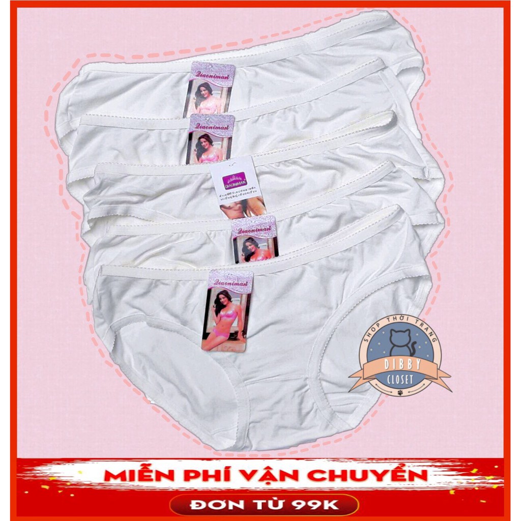 Quần Lót Nữ ❤️FREESHIP❤️ quần sịp nữ Chất Thun Cotton Thoáng Mát Co Nàng (dưới 45kg) !! | BigBuy360 - bigbuy360.vn