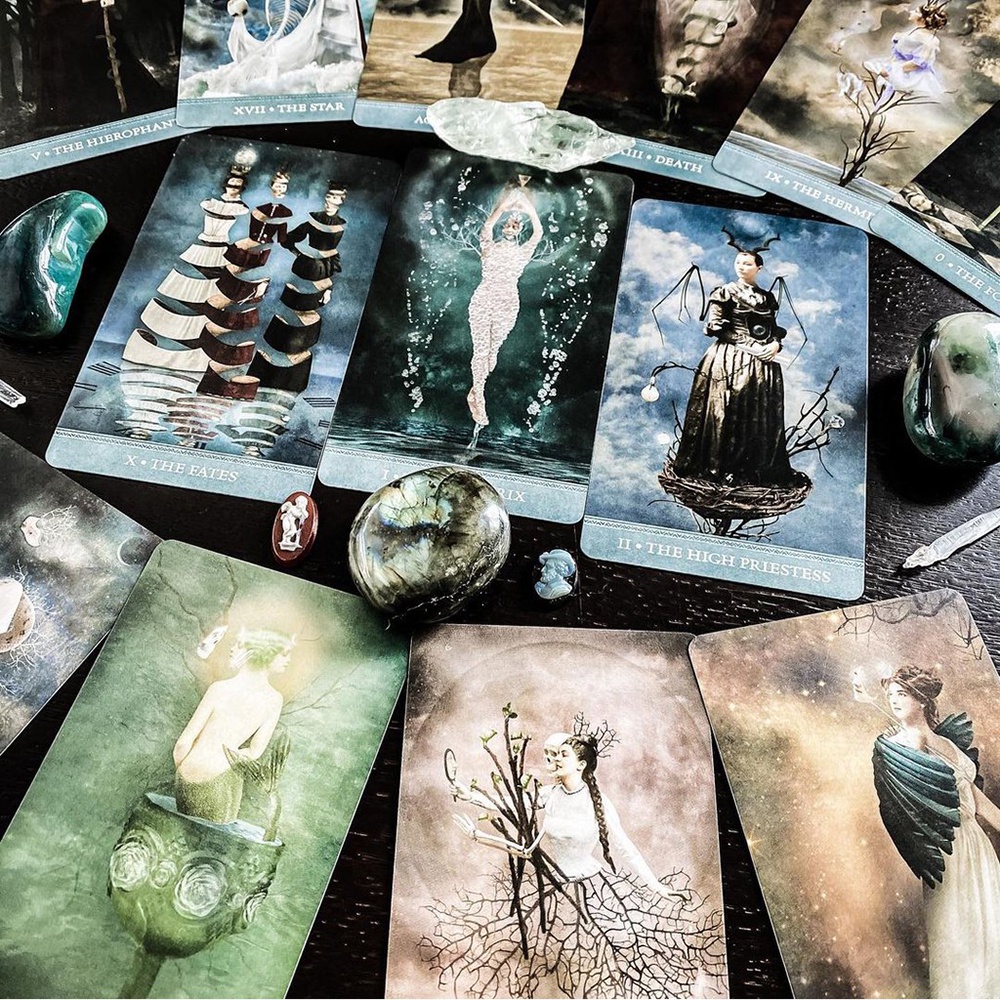 [Size Gốc] Bộ Bài The DreamKeepers Tarot 78 Lá Bài Tặng Đá Thanh Tẩy S64
