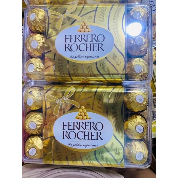 Socola FERRERO ROCHER 30 viên 375g date 9/2022