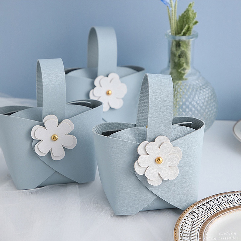 Bộ 5 Hộp Đựng Kẹo Cưới Thiết Kế Sáng Tạo Dễ Thương