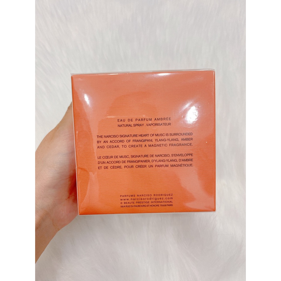 Nước Hoa Nữ Narciso Ambree EDP - Scent of Perfumes