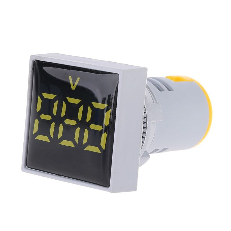Vôn Kế Kỹ Thuật Số Có Đèn Led 22mm Ac 20-500v