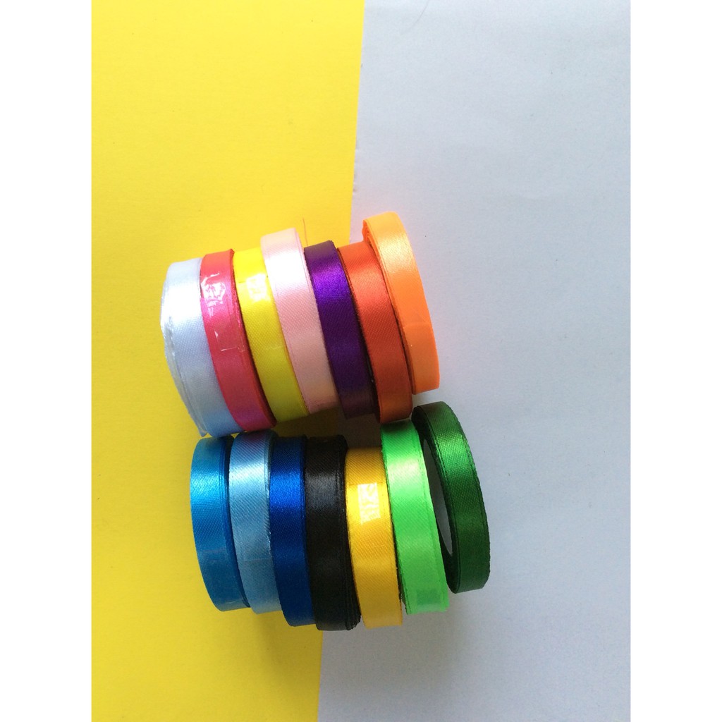 Dây ruy băng vải 1cm 10,2m