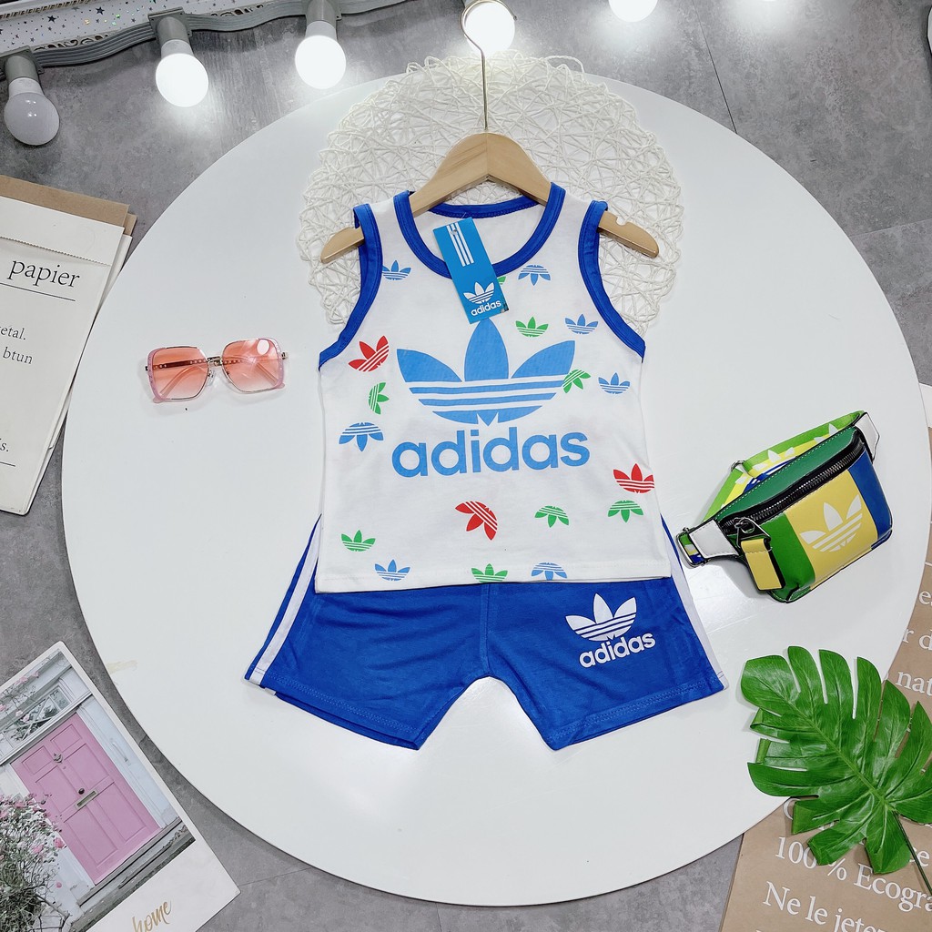 ✅ BỘ ADIDAS BA LỖ CHO BÉ TRAI BÉ GÁI COTTON 4 CHIỀU MỀM MỊN SIÊU THẤM HÚT MỒ HÔI