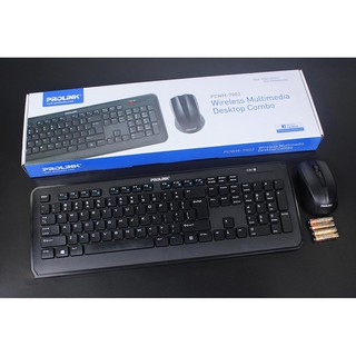 Bộ bàn phím và chuột không dây Prolink PCWM7002