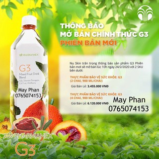[CHUYÊN GIÁ SỈ] NƯỚC GẤC G3 NUSKIN