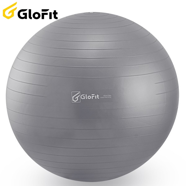 ⇪ Bóng Tập Gym, Bóng Yoga Glofit GFY001 - Màu Xám | Gymball, Yogaball Glofit GFY001 - Grey Color