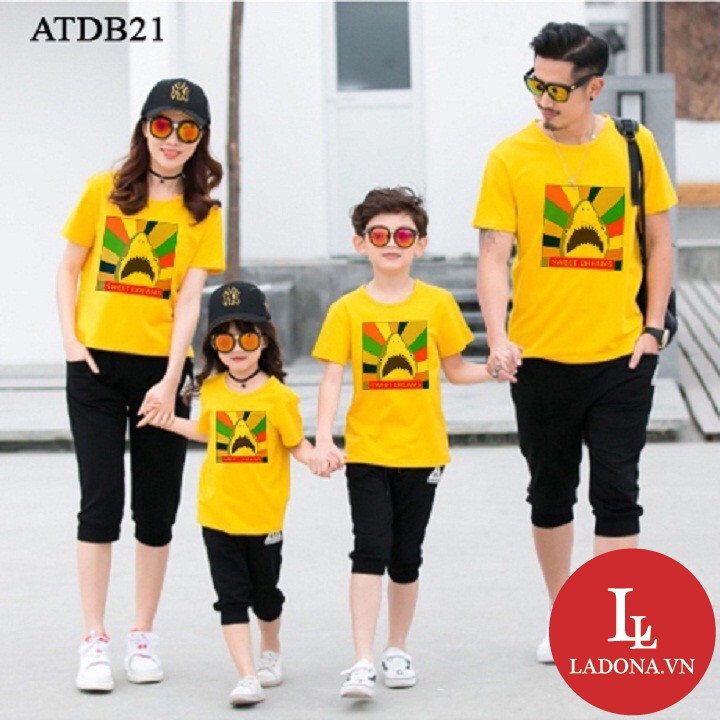 Áo Thun Gia Đình Hà Nội MS03 (Giá 1 Áo)