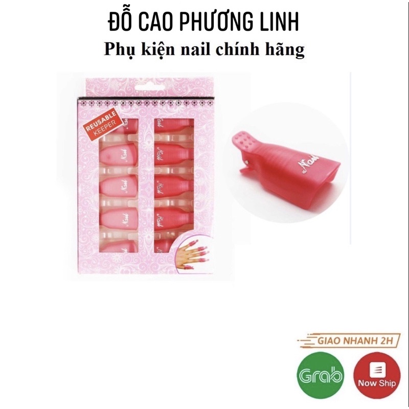 Kẹp ủ móng tay , kẹp ủ phá gel làm nail