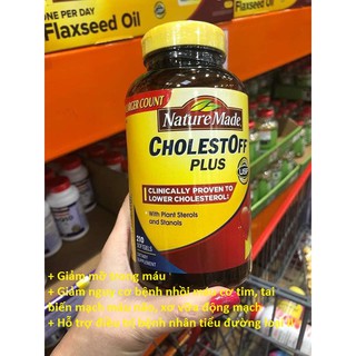 [Super sale] Cholestoff Plus Nature Made, 210 viên, Mỹ