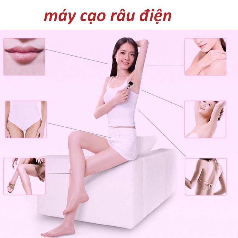 Máy Tẩy Lông Mini , Máy Triệt Lông Cao Cấp Kemei