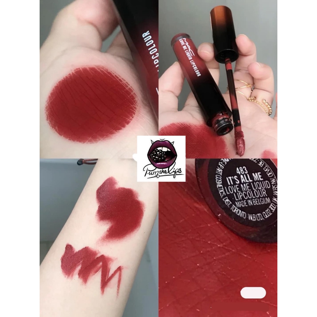 Son kem MAC Love Me Liquid Lip Colour - 483 It’s All Me