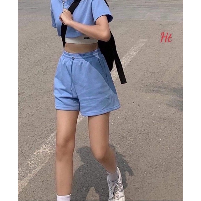 Sét ba món croptop simple HT12