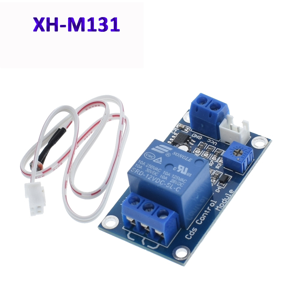 Mô Đun Cảm Biến Ánh Sáng 1 Kênh Dc 5v / 12v Xh-M131