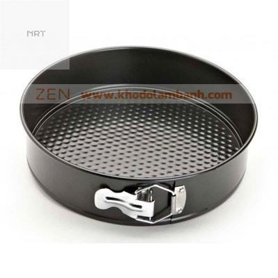 Khuôn bánh tròn chống dính có khóa, đế rời, khuôn springform