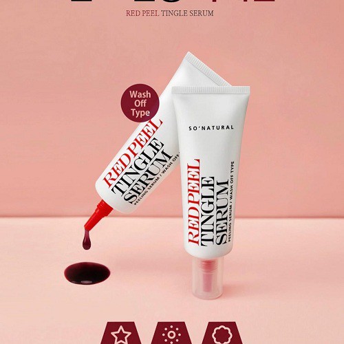 RED PEEL SERUM – PEEL DA KHÔNG BONG TRÓC