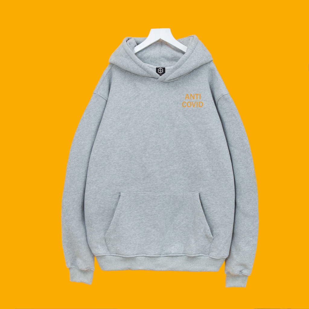Áo Nỉ Hoodie ANTI COVID  Dogo Store , áo hoodie nam nữ nỉ bông cotton
