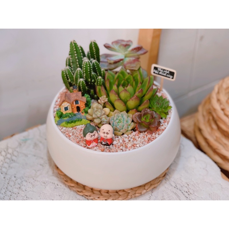 Thảm cói, thảm trang trí decor siêu xinh, phong cách vintage 🌱