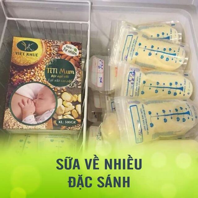 NGŨ CỐC LỢI SỮA TITIMUM VIỆT KHUÊ 500G HÀNG CAO CẤP