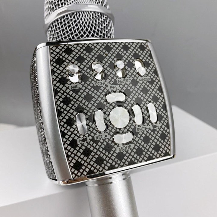 Micro Karaoke bluetooth YS 95 kết bluetooth Không Dây, Tích Hợp Loa Bass Dùng Hát Tại Nhà Hoặc Livetream