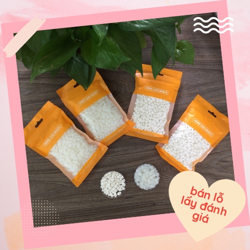 Sáp wax lông cao cấp sữa dừa + trong suốt mùi thơm dịu an toàn tuyệt đối ( Tặng que )