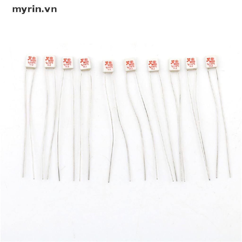 Myrin 10 Cái Mới M20 TF 115°C Cầu Chì Nhiệt 250V 2A Chất Lượng Cao 0 0 0 0 Vn 0 VN - 0