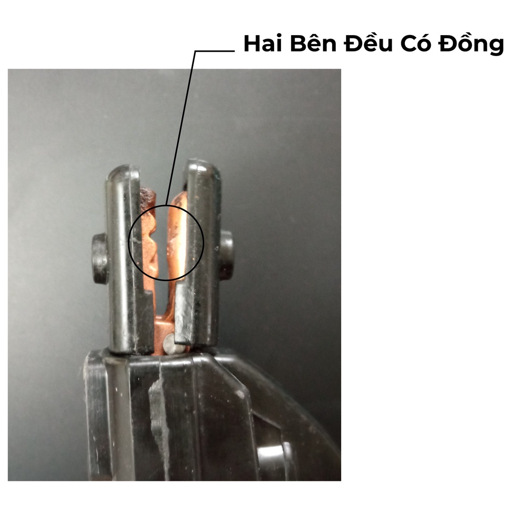 Kìm hàn 200A Đen DAQIN hai mặt kìm kẹp đều là Đồng Chất Lượng