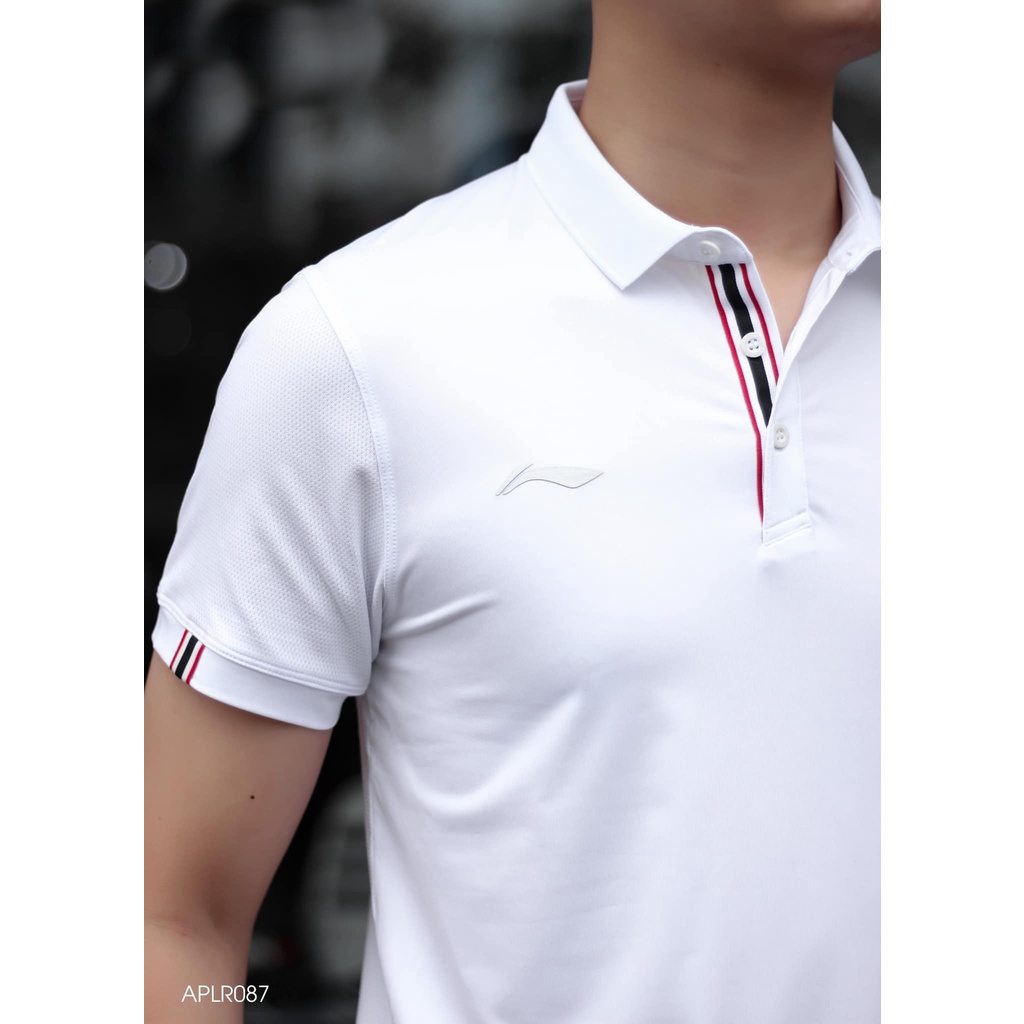 Áo polo Li-Ning APLR087 màu trắng