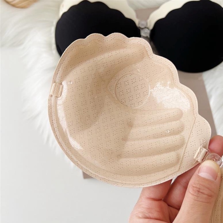 Áo dán ngực dán ti Vỏ sò nâng ngực tạo khe thông hơi P45 [MEOW Corset]