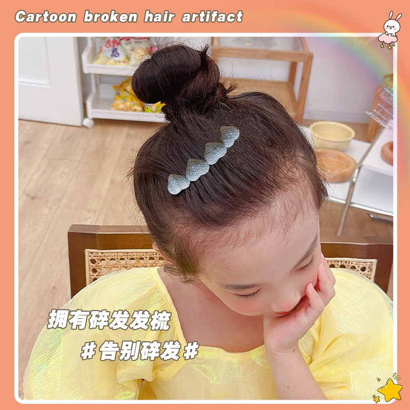Lược Chải Tóc Phong Cách Hàn Quốc Xinh Xắn Cho Bé Gái